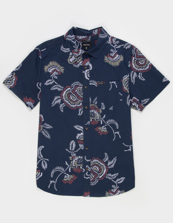 BRIXTON Charter Print Mens Button Up Shirt Primary Image