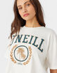 O'NEILL Collegiate Womens Oversized Crop Tee image number 2