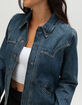 LEVI'S Bling Womens Original Trucker Jacket - Show On The Road image number 3