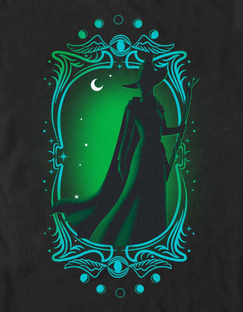 WICKED Elphaba Silhouette Unisex Tee BLACK Tillys