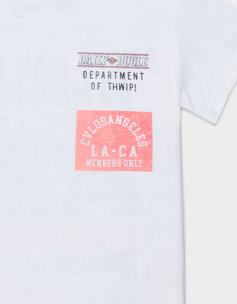 CVLA x Marvel Spider-Man Hero Or Menace Mens Tee image number 3