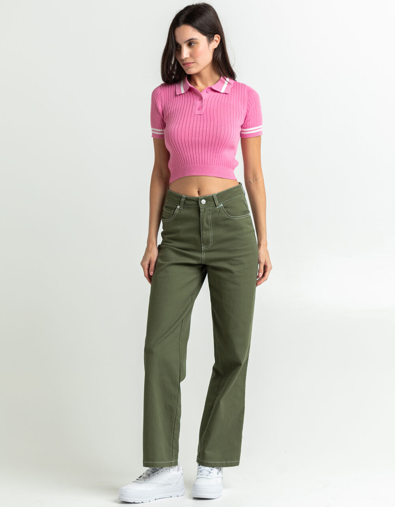 FULL TILT Tipping Womens Polo Shirt image number 4