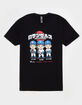 500 LEVEL Anime Trio Mens Tee image number 1