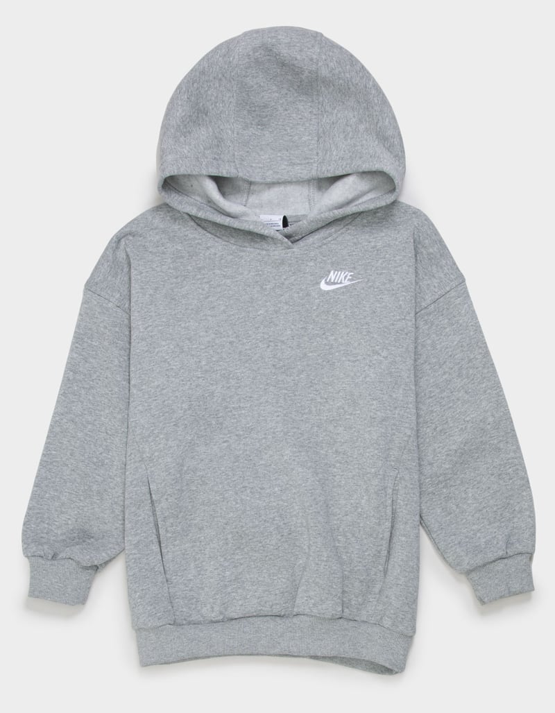 NIKE Sportswear Club Fleece Girls Oversized Hoodie image number 0