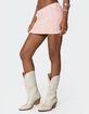 EDIKTED Shaylee Sequin Knit Mini Skirt image number 4