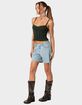 EDIKTED Lacey Knit Tank Top image number 3