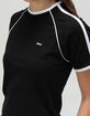 OBEY Diversion Womens Fitted Raglan Tee image number 5