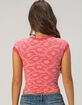 BDG Urban Outfitters Bella Womens Seamless Lace Top image number 4