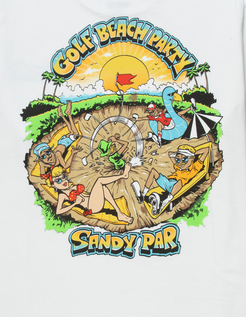 SANDY PAR Stuck In The Sand Mens Tee image number 2