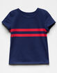 FULL TILT Navy Girls Tee image number 1