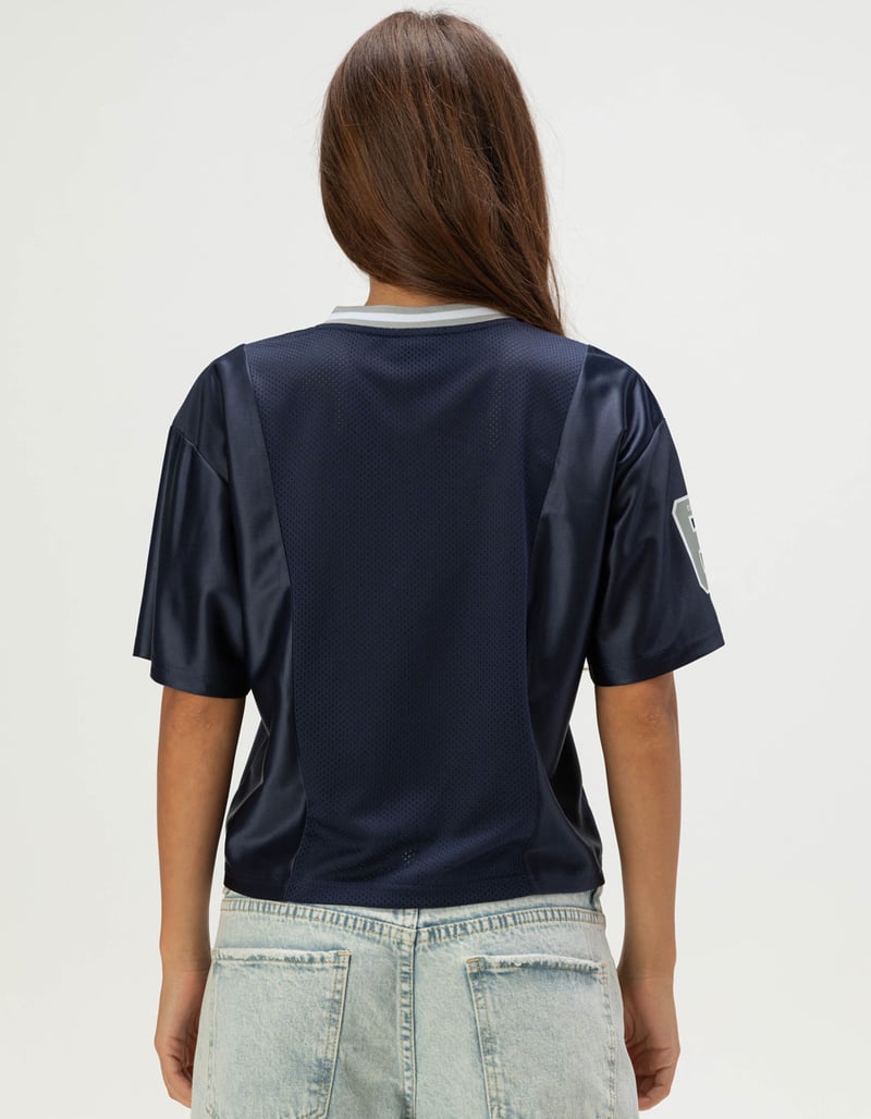 DALLAS COWBOYS Fight Song Womens Crop Mesh Jersey image number 4