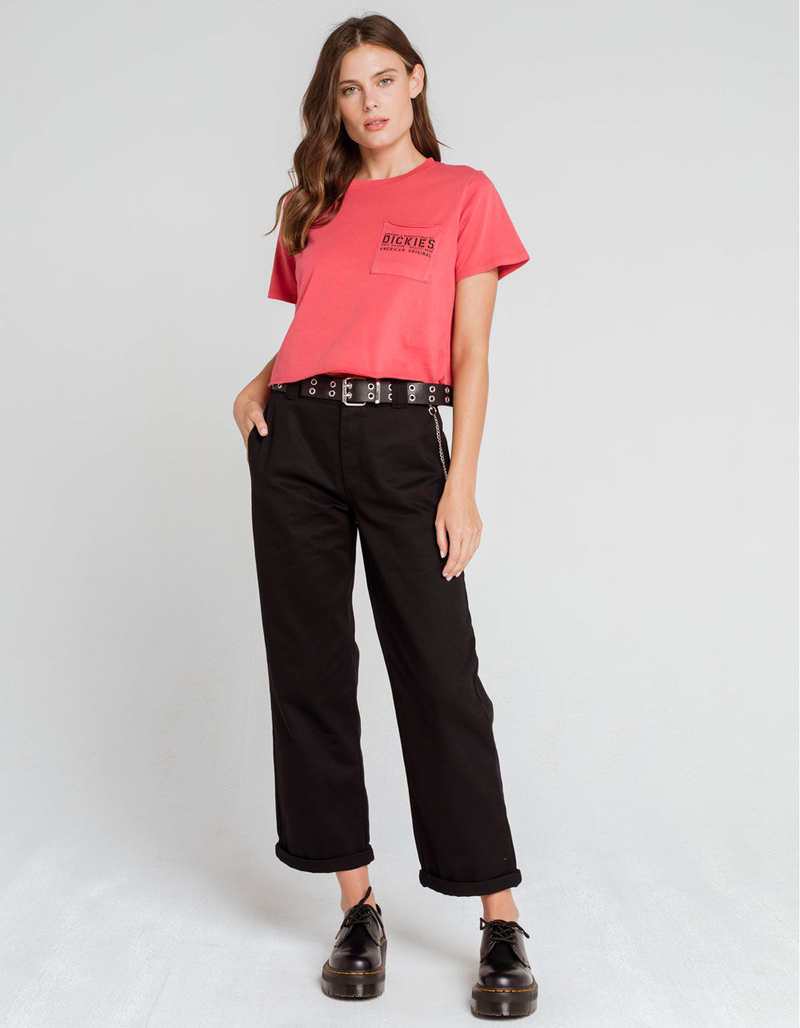 DICKIES Heritage Womens Crop Pocket Tee image number 3