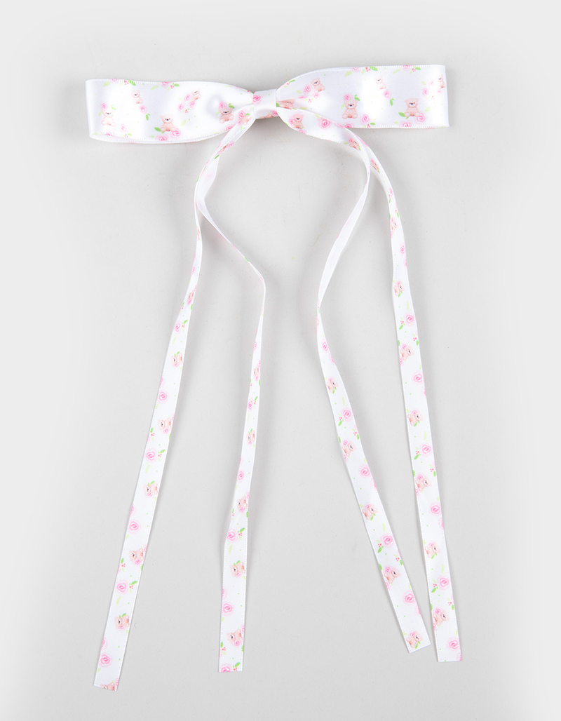 FULL TILT 2 Pack Bear Bow and Claw Clip Set image number 4