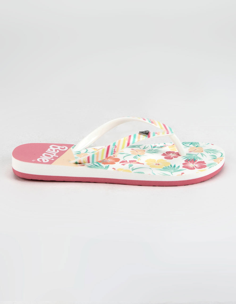 ROXY x Barbie Pebbles VII Girls Sandals image number 2