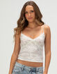 FULL TILT Camo Mesh Womens Cami image number 1
