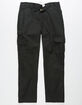 DICKIES FLEX Slim Fit Straight Leg Black Mens Cargo Pants image number 4