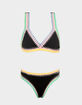PQ SWIM Rainbow Embroidered Girls Bikini Set image number 1