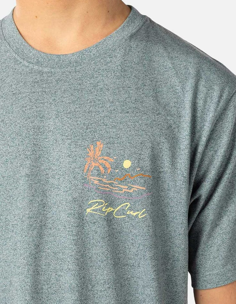 RIP CURL Coastal Mens Tee image number 3