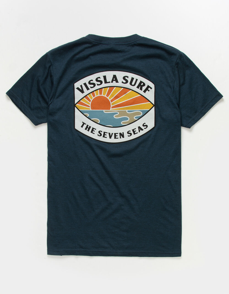 VISSLA Wavy Days Mens Tee image number 0