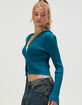 ROXY Double Daze Womens Zip-Up Sweater image number 3