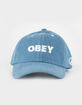 OBEY Bold Peace Sign Womens Strapback Hat image number 1