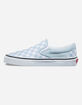 VANS Checkerboard Baby Blue Womens Slip-On Shoes image number 4