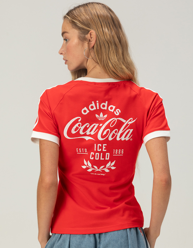 ADIDAS x Coca-Cola 3-Stripes Womens Tee image number 0