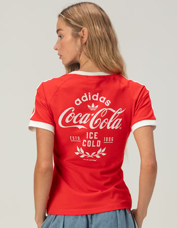 ADIDAS x Coca-Cola 3-Stripes Womens Tee Primary Image