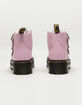 DR. MARTENS Devon Heart Womens Pink Boots image number 4
