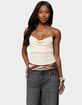 EDIKTED Khloey Chain Cowl Neck Top image number 1