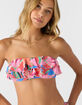 O'NEILL Cabana Floral Bandeau Bikini Top image number 1