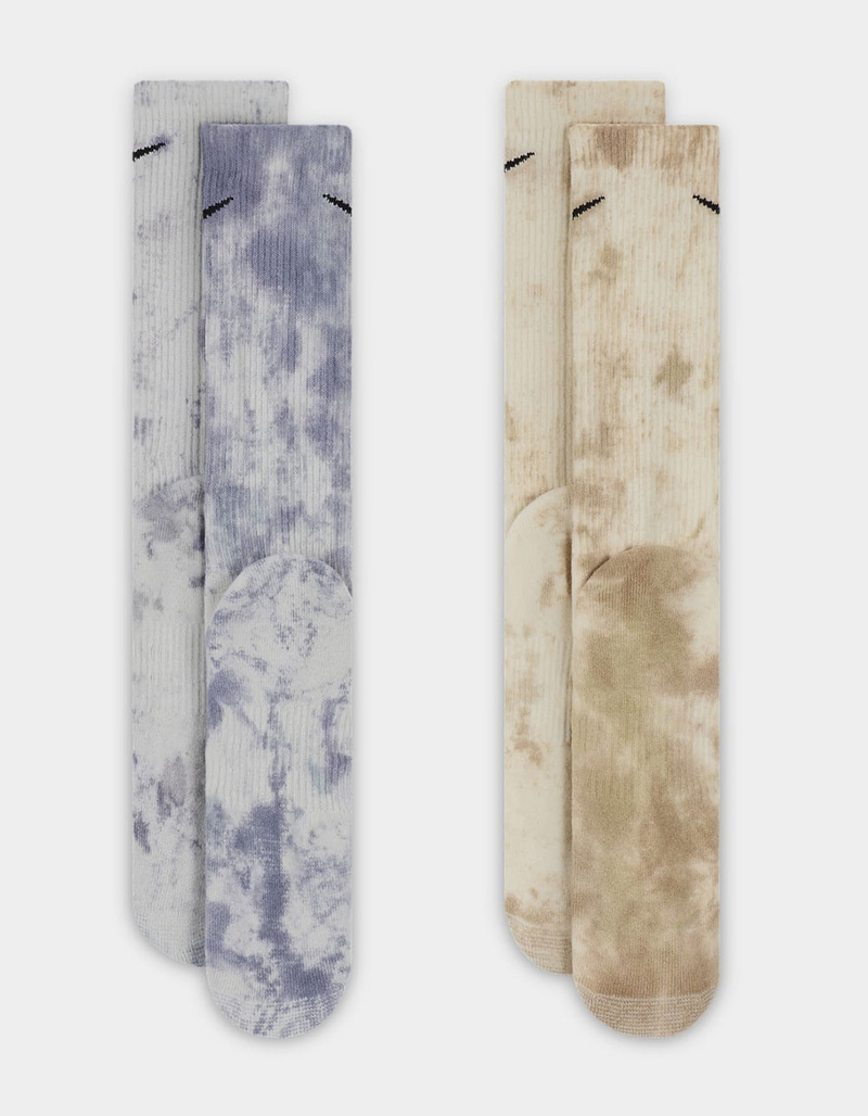 NIKE Everyday Plus Cushioned 2 Pack Crew Socks GRAY COMBO Tillys