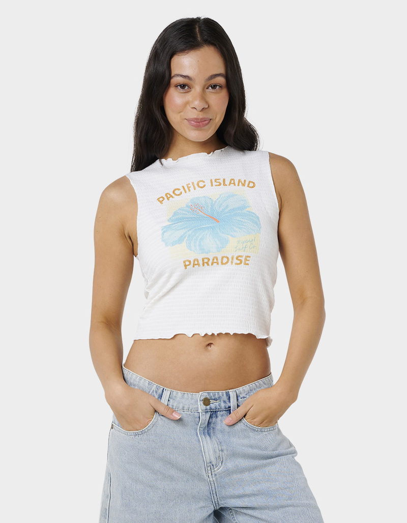 RIP CURL Topanga Canyon Shirred Womens Tank Top image number 0