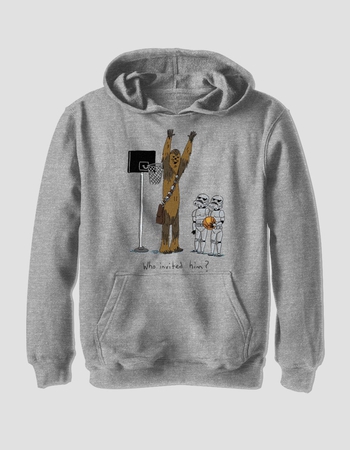 STAR WARS Chewie Basketball Unisex Kids Hoodie Primary Image