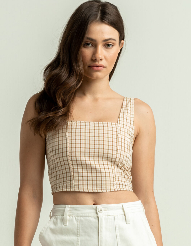 BILLABONG Check It Womens Crop Top image number 0
