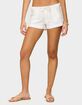 EDIKTED Hollis Linen Look Shorts image number 1