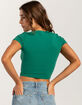 BOZZOLO Womens Cropped Tee image number 4