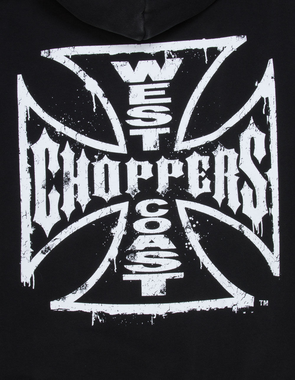 トップス West Coast Choppers \"Black&White West Coast Choppers Parts Tee - White