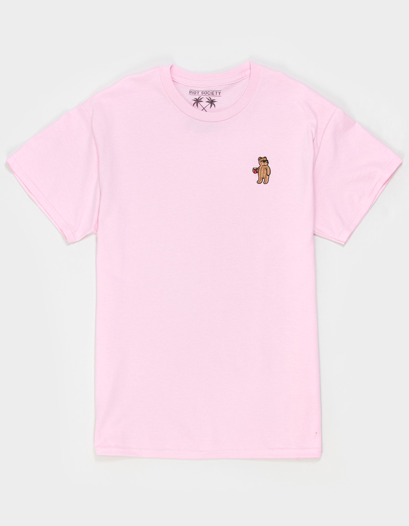 RIOT SOCIETY Bear Embroidered Mens Tee image number 0