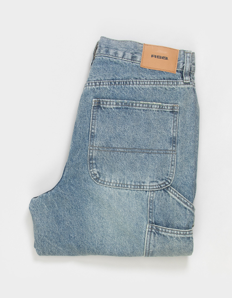 RSQ Mens Loose Carpenter Jeans image number 6