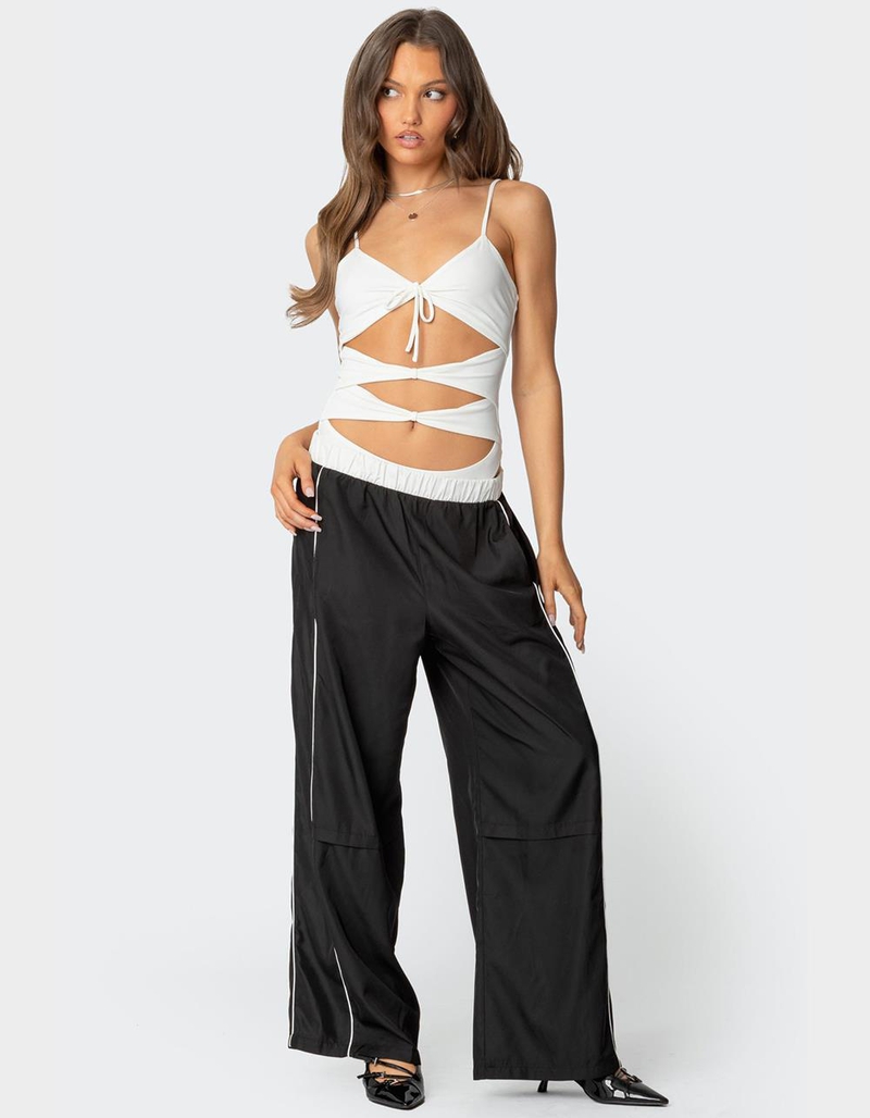 EDIKTED Ofir Nylon Track Pants image number 4