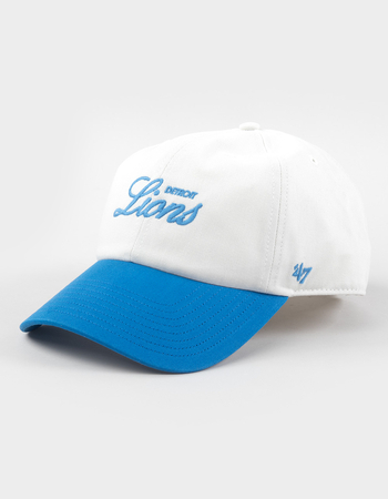 47 BRAND Detroit Lions Foundational '47 Clean Up Strapback Hat Primary Image