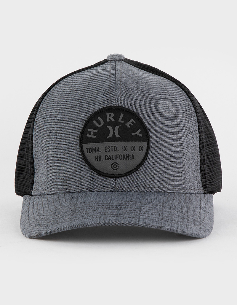 HURLEY Double Up Mens Trucker Flexfit Hat image number 1
