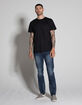 RSQ Seattle Mens Skinny Taper Stretch Ripped Jeans image number 5