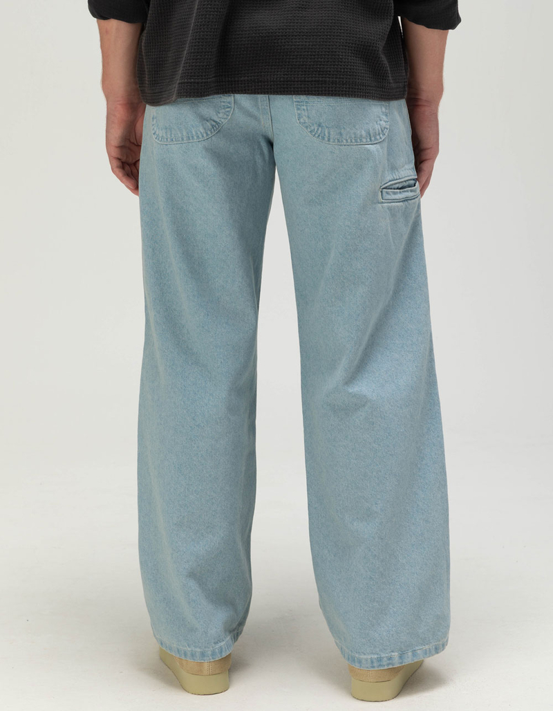 DICKIES Double Knee Mens Loose Straight Work Jeans image number 2