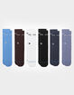 STANCE Origin 6 Pack Mens Crew Socks STANCE Origin 6 Pack Mens Crew Socks