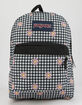 JANSPORT SuperBreak Gingham Daisy Floral Backpack image number 1