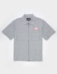 WELCOME SKATEBOARDS Garage Mens Zip-Up Shirt image number 1