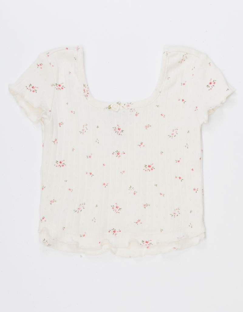 RSQ Girls Print Rosette Tee image number 0
