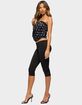 EDIKTED Jaclyn Polka Dot Mesh Strapless Top image number 4